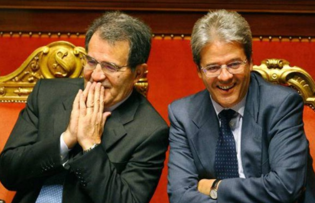 Elezioni Prodi e Gentiloni