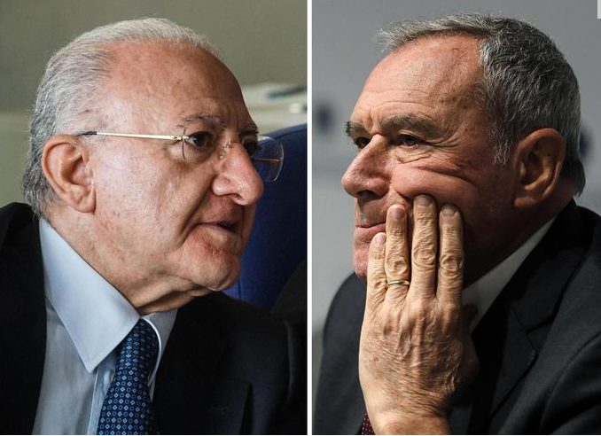 De Luca e Pietro Grasso