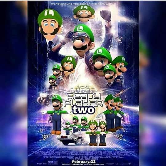 E dopo Ready Player One arriva Ready Player Two! E chi meglio di Luigi può essere il protagonista? Per scoprirne di più, visita Cultura Nerd!
