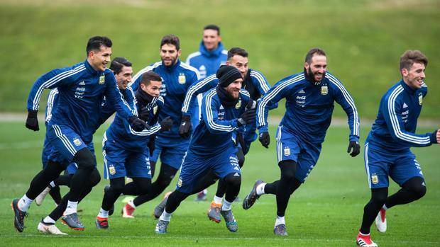 partita di calcio annullata Argentina Israele