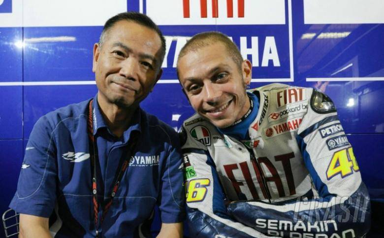 Masao Furusawa e Valentino Rossi