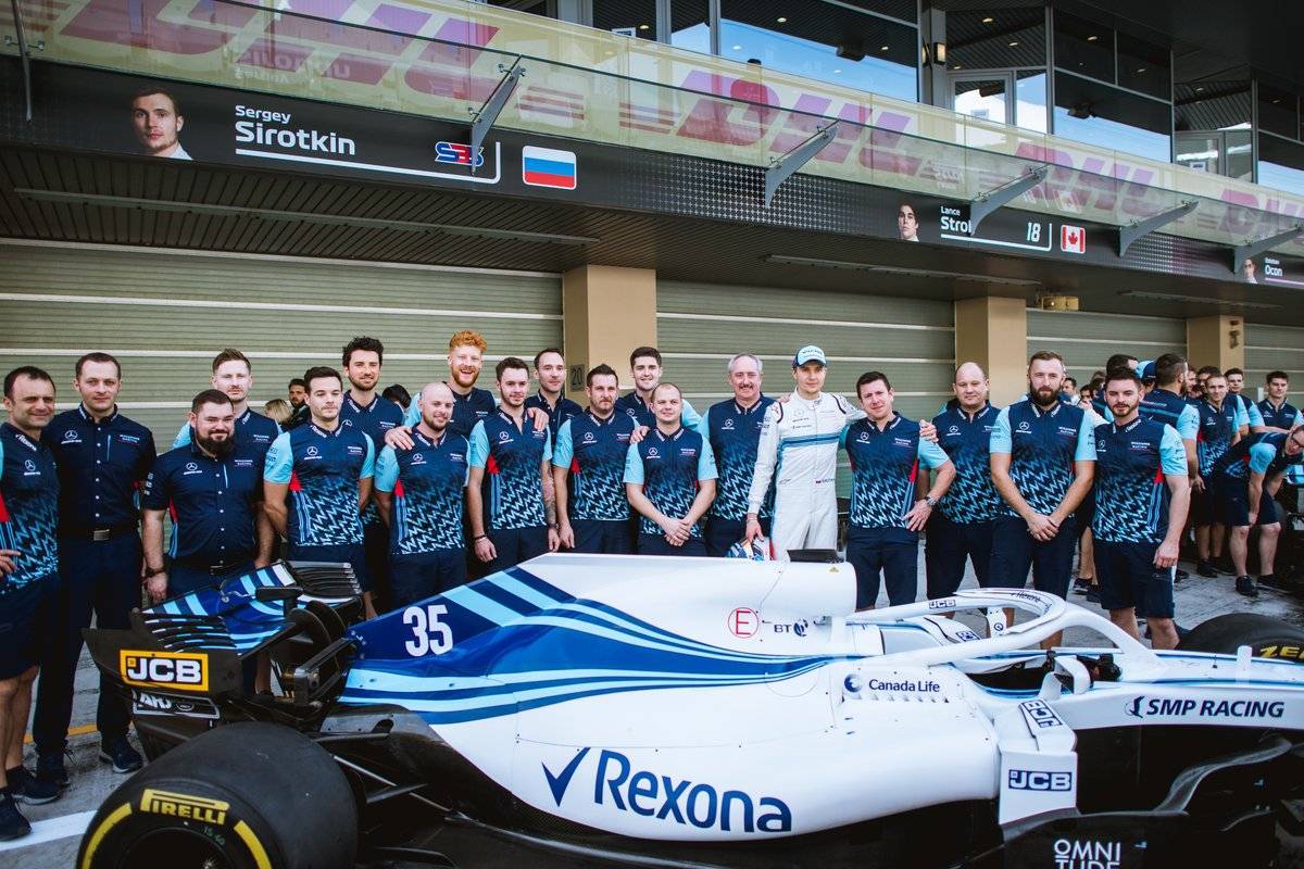 Sergey Sirotkin Yas Marina