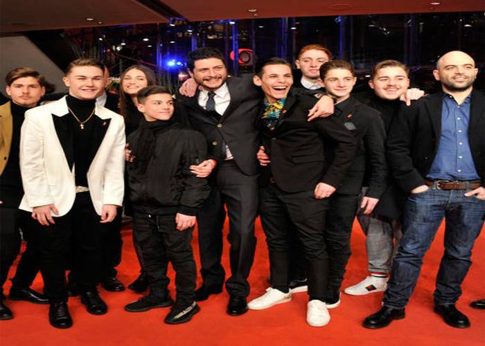 Berlinale, Saviano con il cast de La paranza dei bambini