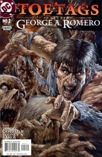 (Copertina di Toe Tags di George A. Romero)