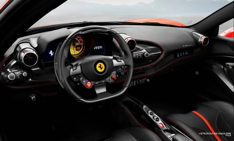 Interni  Ferrari F8 Tributo
