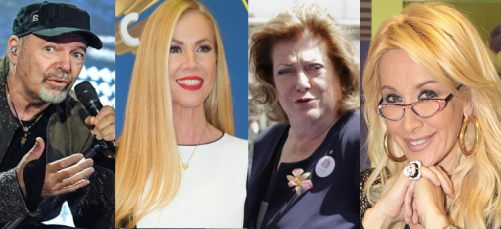 “Vasco Rossi, Federica Panicucci, Diana Bracco e Simona Tagli – Photo Credit: web”