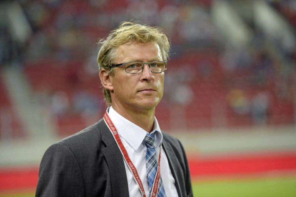 L'allenatore della Finlandia Markku Kanerva