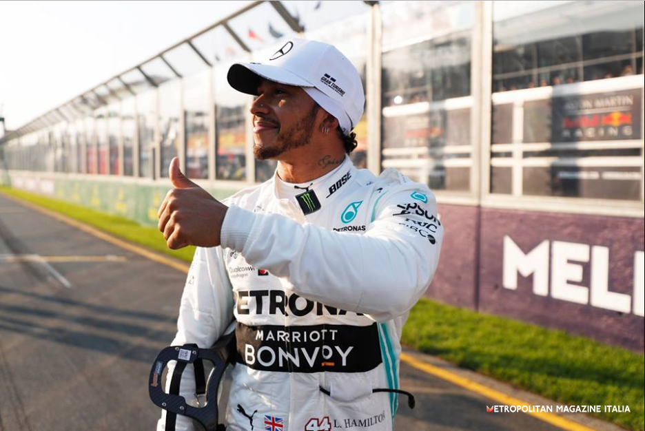 Pagelline GP Australia 2019 Lewis Hamilton