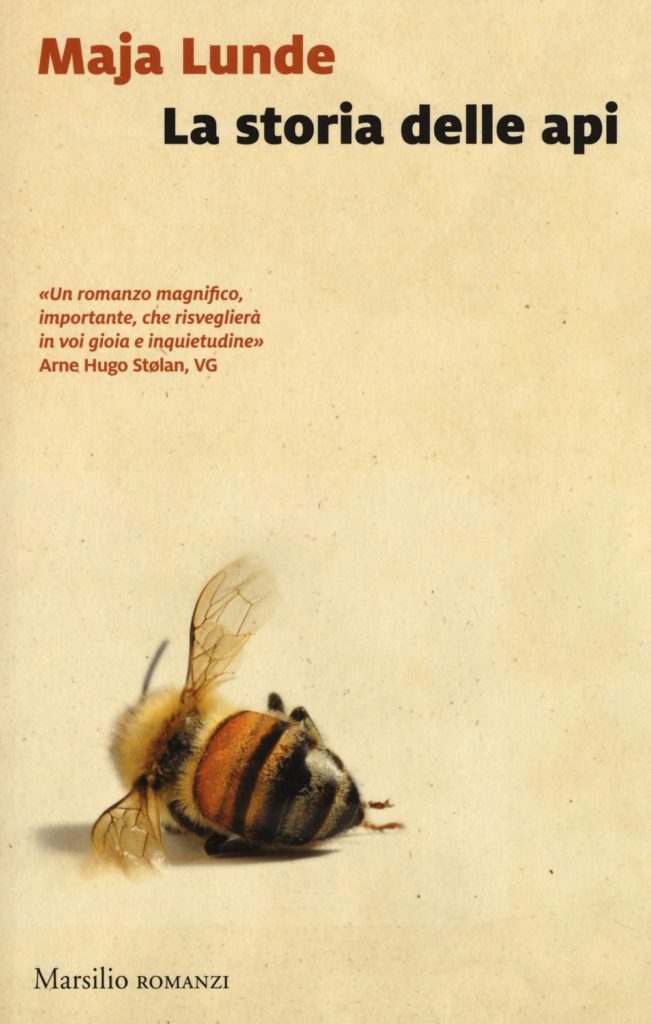 Copertina del libro "La storia delle api"