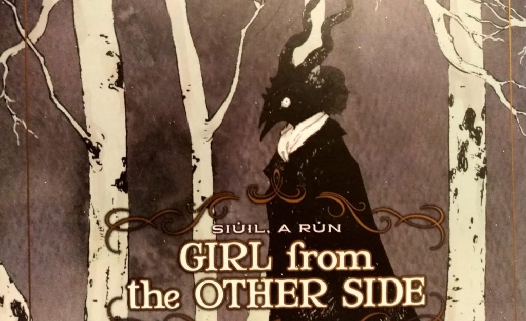 (Dettaglio della copertina di Girl from the other side 1)