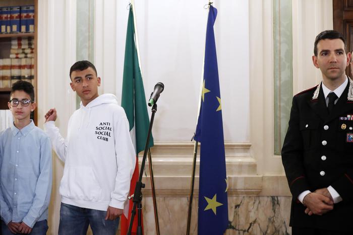 Ramy e Adam ricevono la cittadinanza italiana