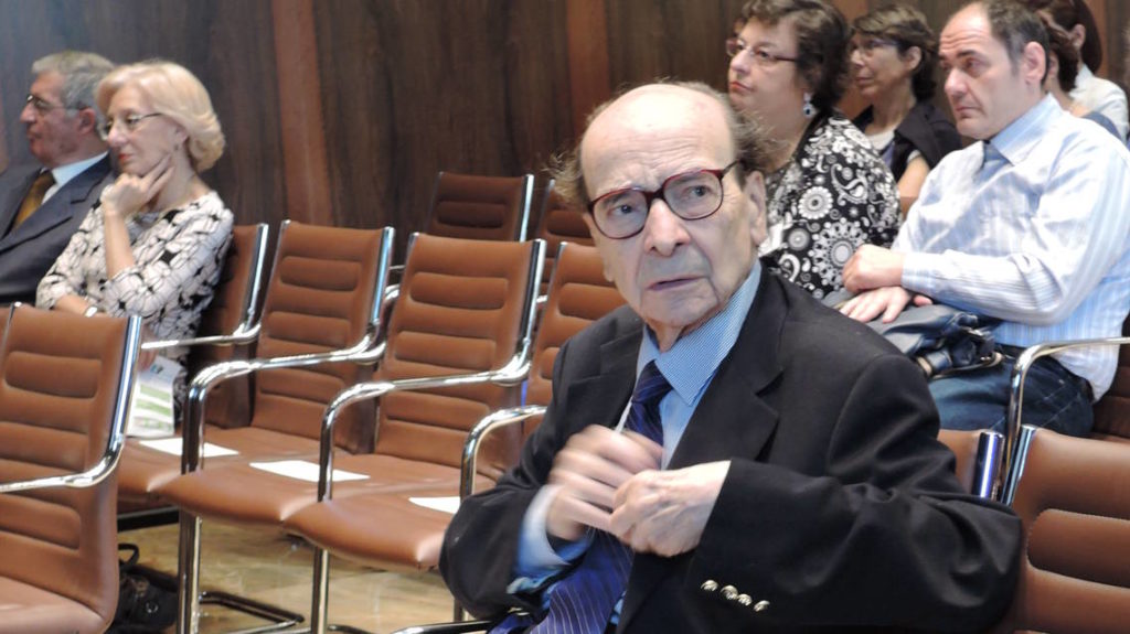“Tullio Gregory ai 90 anni della Biblioteca Centrale, C.N.R. – Photo Credit: www.cnr.it”

tullio gregory