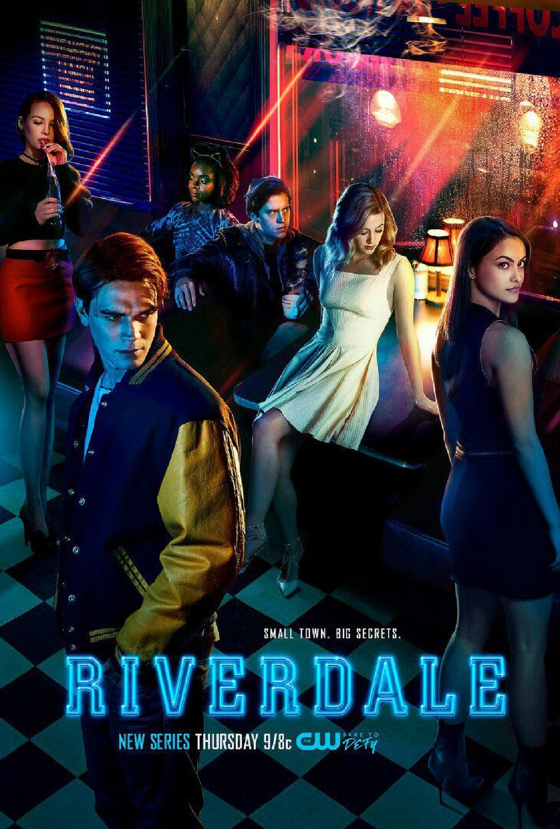 Poster di "Riverdale" la serie TV rinnovata.