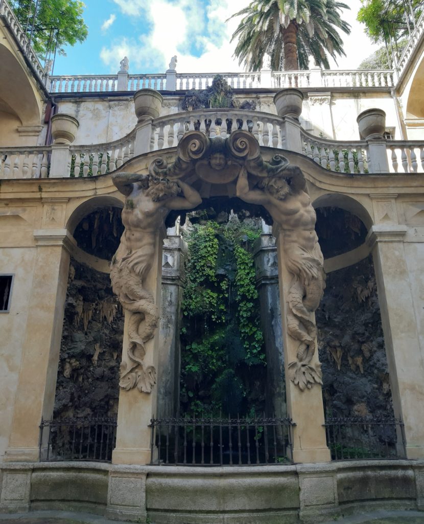 Atrio Ninfeo, Palazzo Nicolosio Lomellino