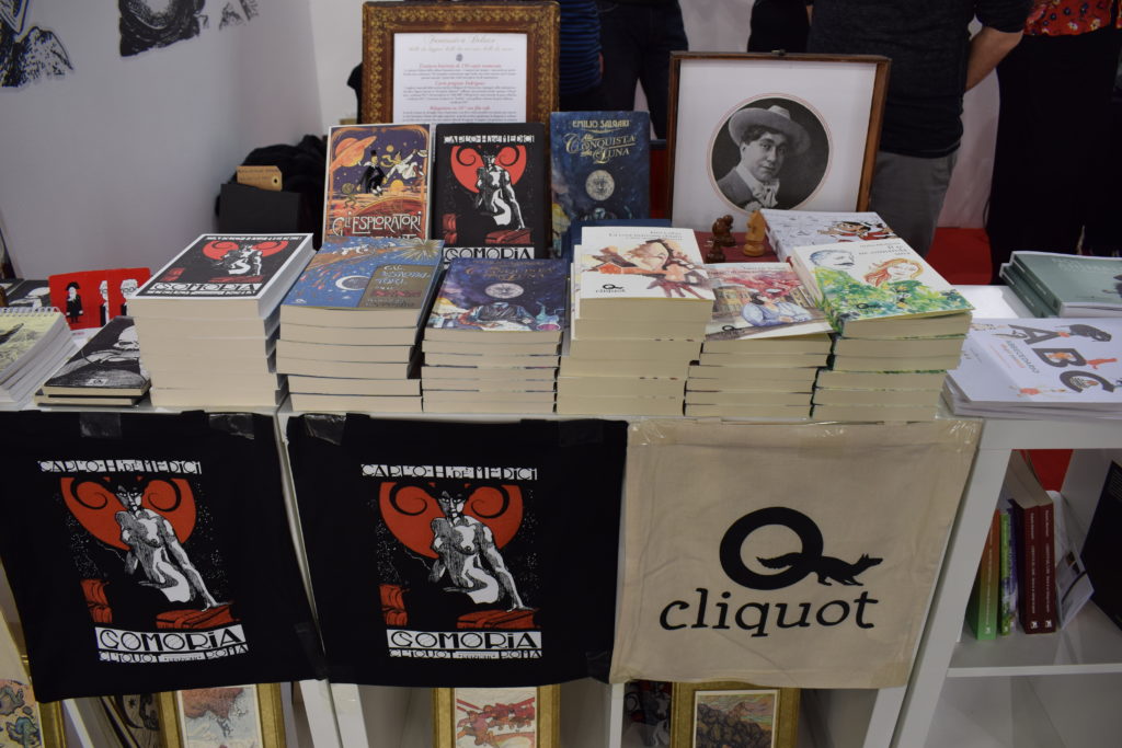 Cliquot al Salone del Libro
(photo credits: Valeria Sittinieri)