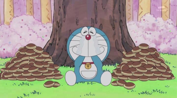 I piatti orientali nei cartoni: Dorayaki di Doraemon.
