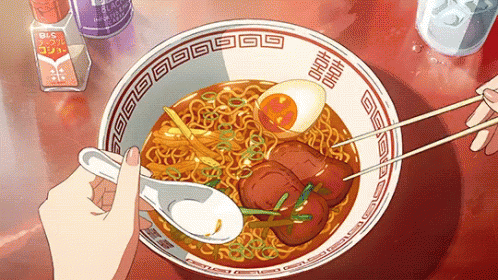 Uno dei piatti orientali più presenti negli anime: il ramen.