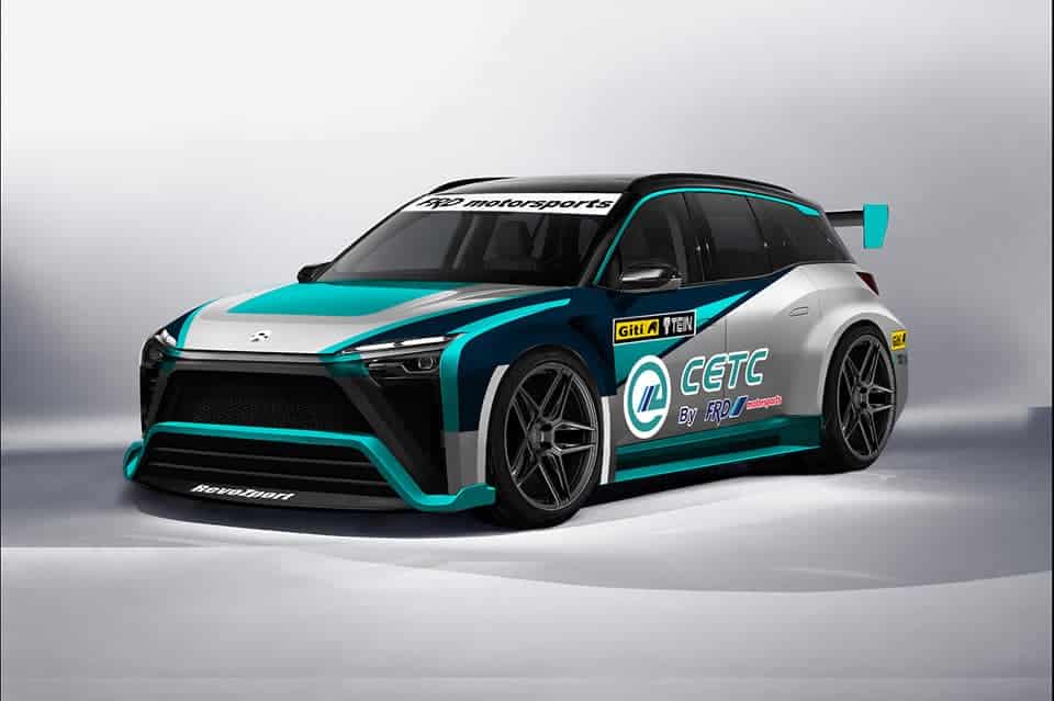 China Electric Touring Car Challenge  presentazione NIO ES8 SUV