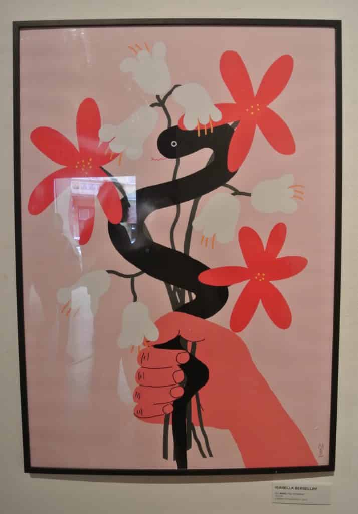 (Isabella Bersellini in mostra a Parma)