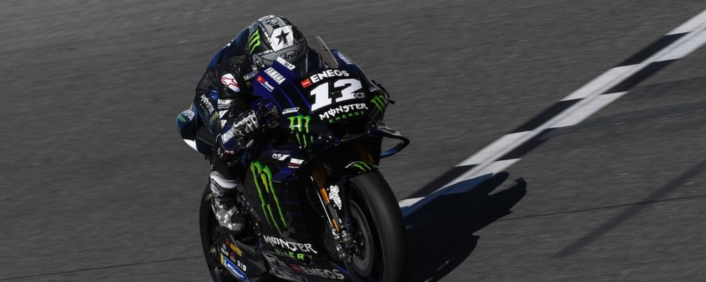 Test Barcellona: Maverick Viñales Yamaha
