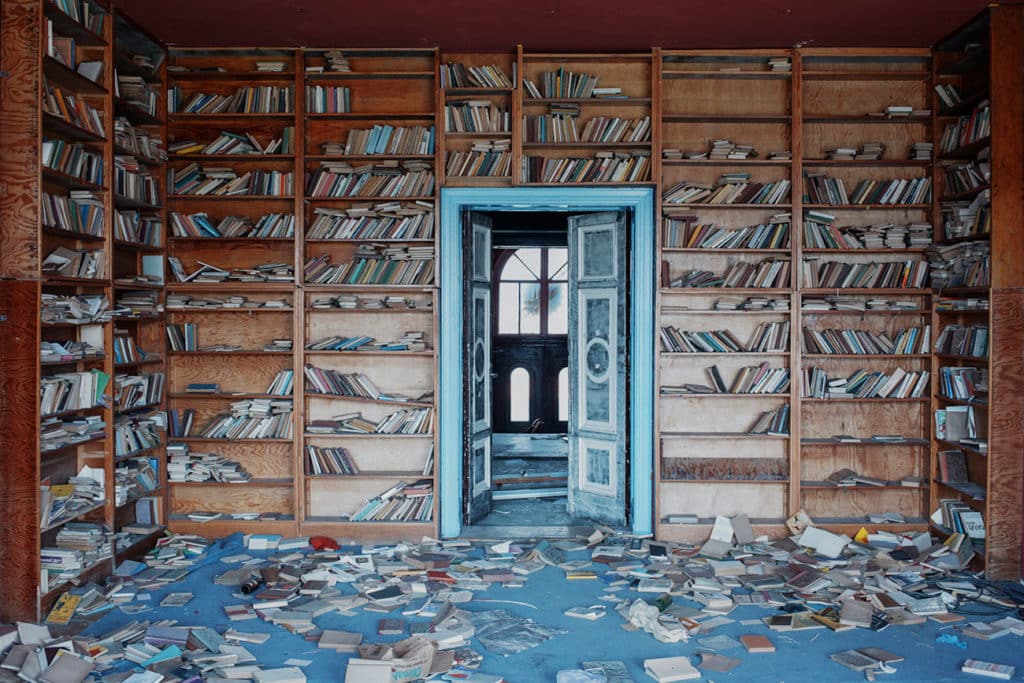 la mostra del fotografo polacco Michal Szlaga racconta lo smantellamento dei cantieri di Danzica