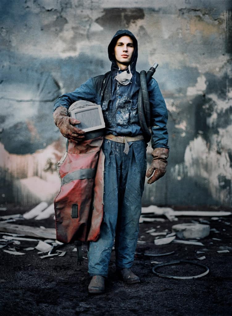 la mostra del fotografo polacco Michal Szlaga racconta lo smantellamento dei cantieri di Danzica