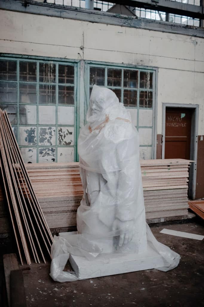 la mostra del fotografo polacco Michal Szlaga racconta lo smantellamento dei cantieri di Danzica