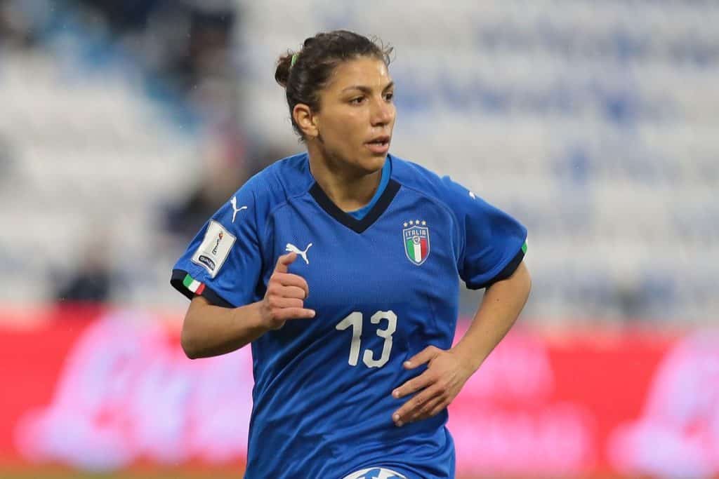  “Elisa Bartoli – Photo Credit: Emilio Andreoli/Getty Images”

le azzurre della nazionale di calcio