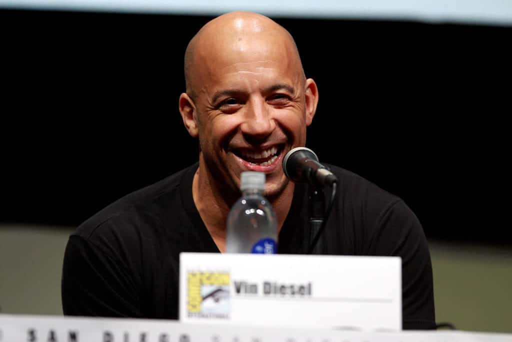 Vin Diesel durante il Comicon