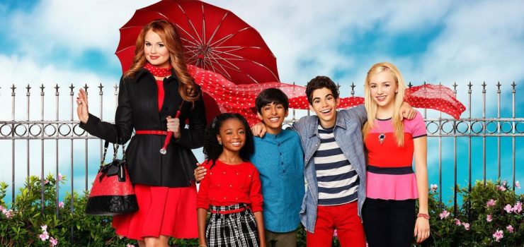 Una foto pubblicitaria per la serie Jessie.