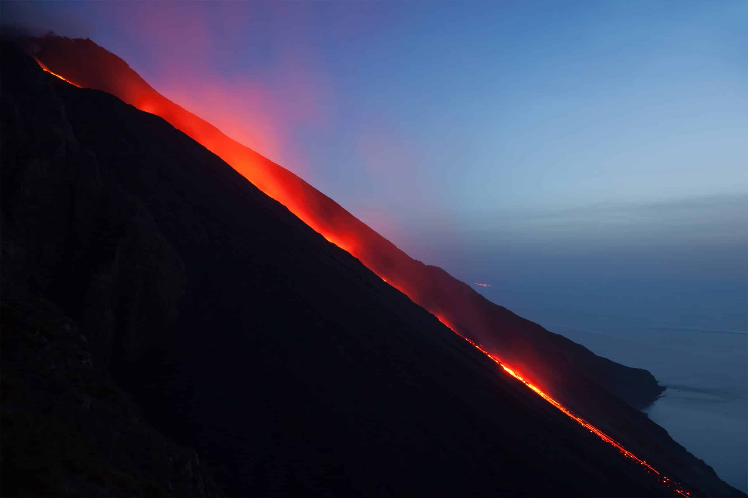 Tsunami a Stromboli: passato e presente