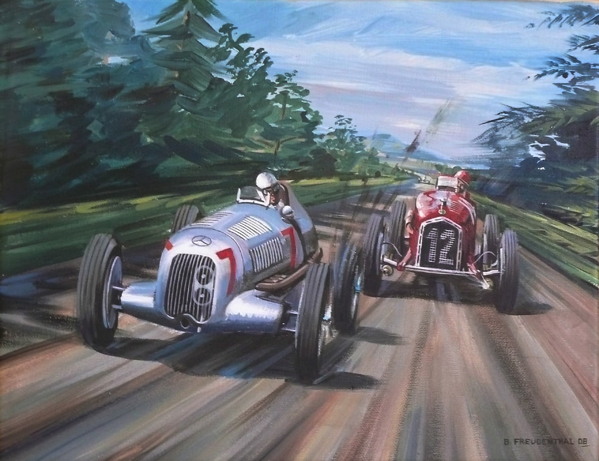 Motori | Nuvolari al Nurburgring Nuvolari al Nurburgring