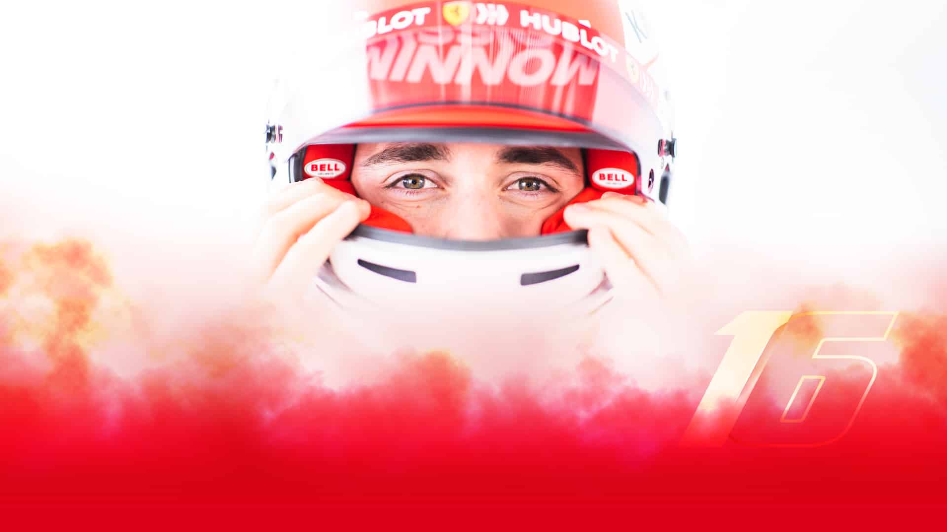 Line-up Ferrari 2020 leclerc
