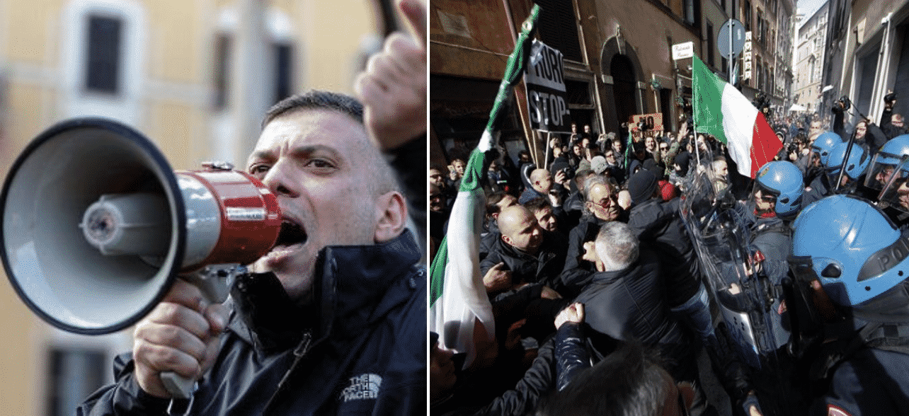 Giuliano Castellino “Forza Nuova” condannato a 4 anni: i fatti e la sentenza