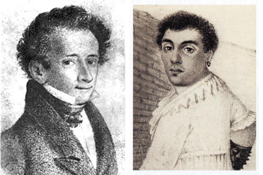 Giacomo Leopardi e Carlo Didimi