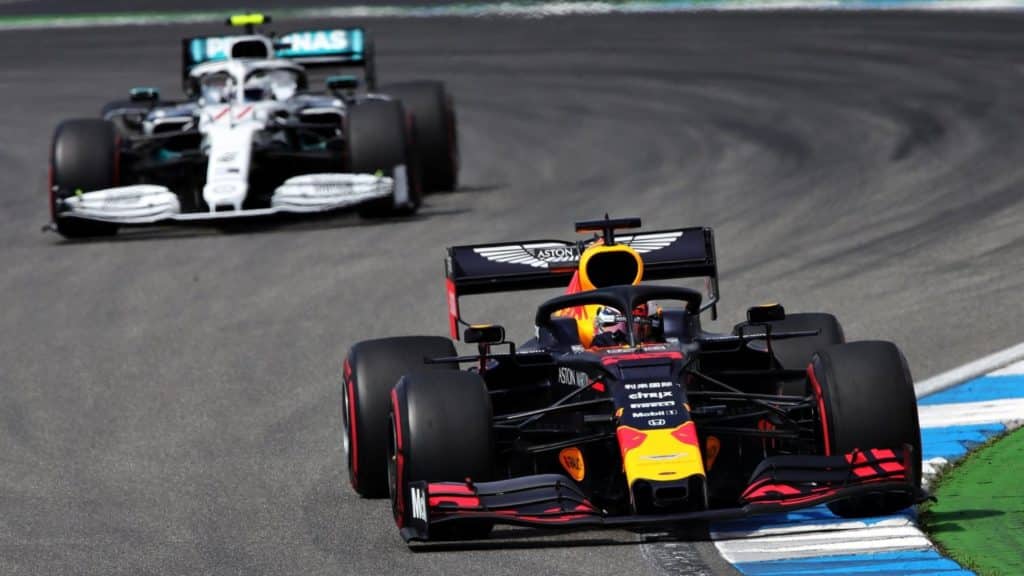 Verstappen in testa al GP di Germania 2019