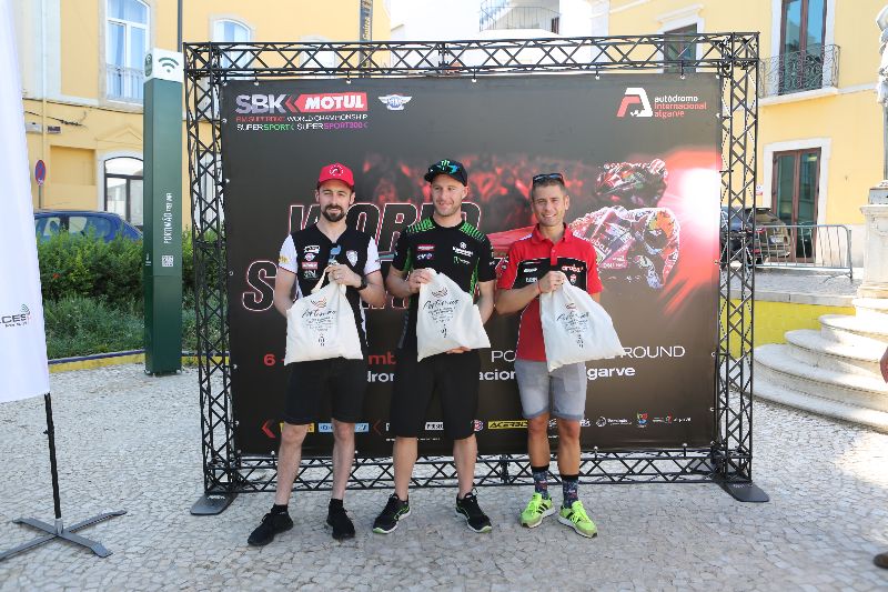 SBK Portimao 2022 - Eugene Laverty, Jonathan Rea e Alvaro Bautista
