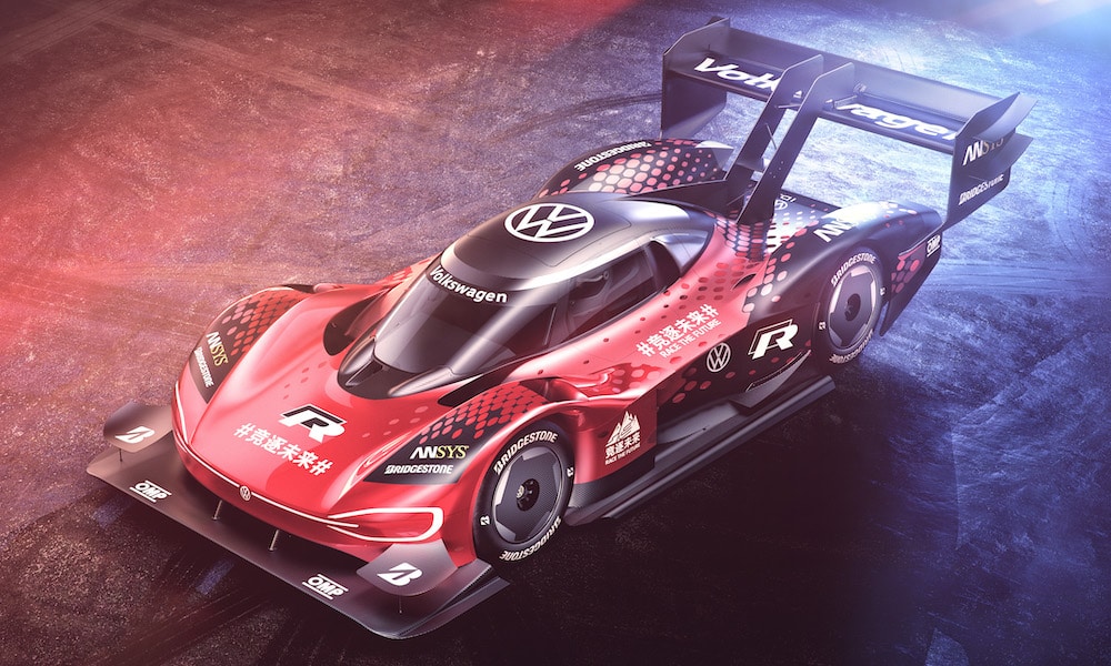 EV | La Volkswagen ID R si fa rossa per l’attacco alla Tianmen Mountain in Cina Volkswagen I.D. R rossa