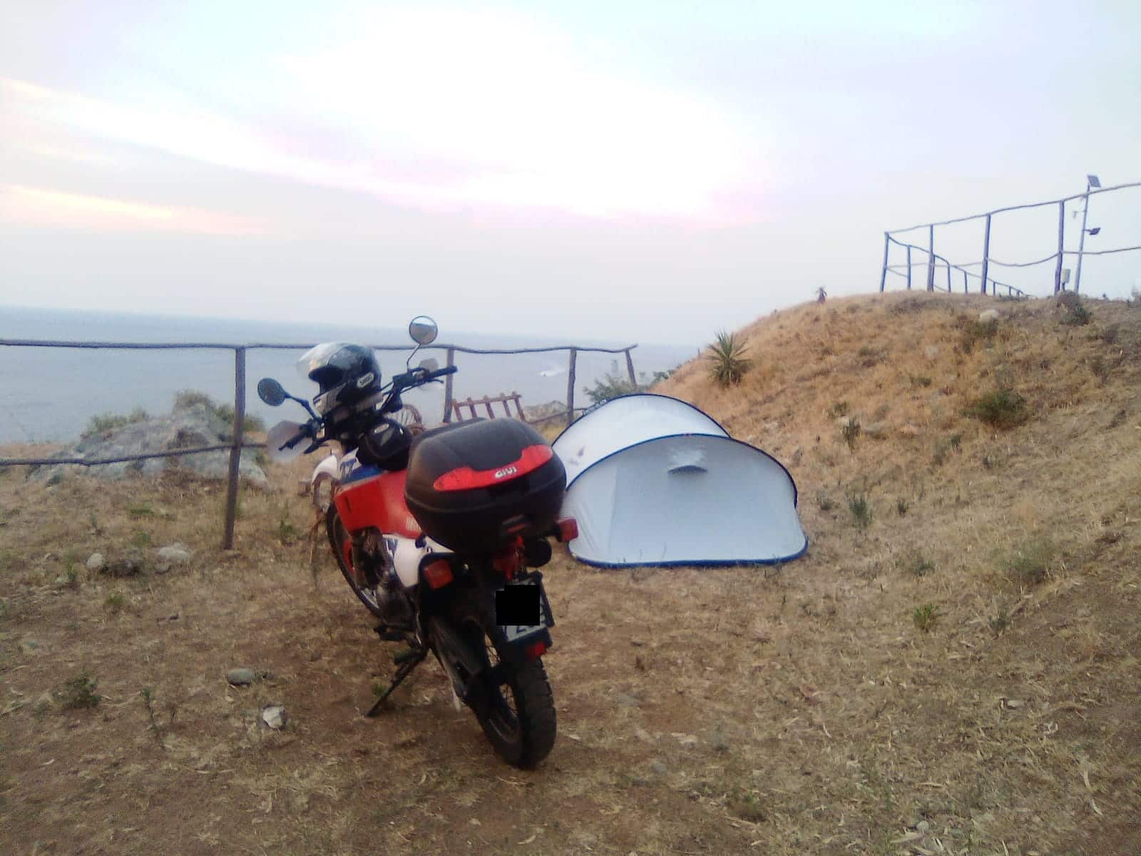 Viaggio in moto - Terrazza naturale a Scilla