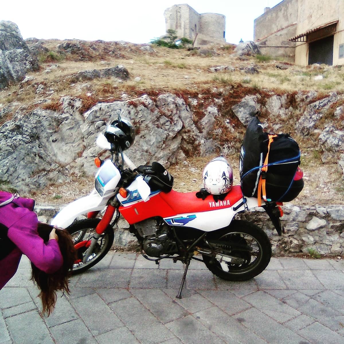 Viaggio in moto - Sosta a Morano Calabro