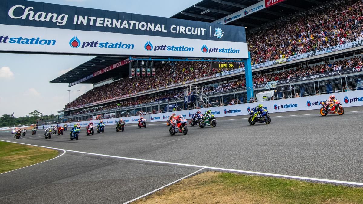 motogp calendario stagione 2020 - thailandia