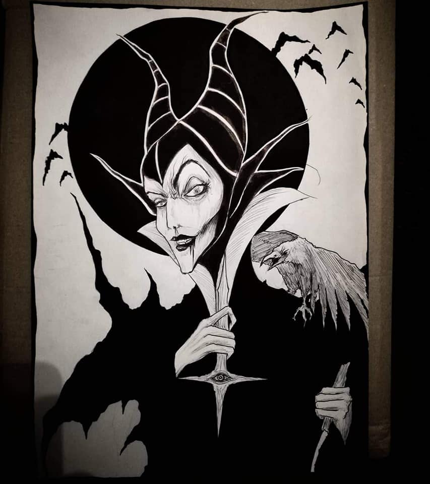 Dark Maleficent - Maxime Taccardi - Cartoni animati horror