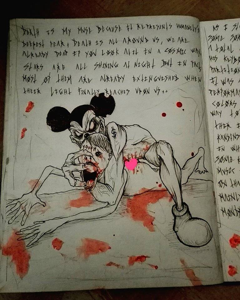 Dark Mickey Mouse - Maxime Taccardi 
