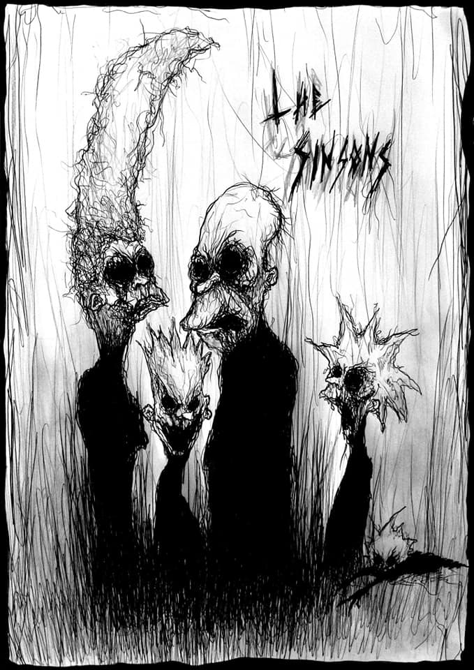 The Sinsons - Maxime Taccardi - Cartoni animati horror
