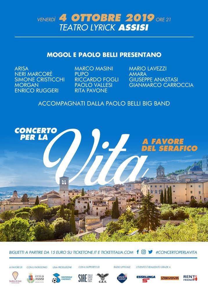 Concerto per la Vita locandina - Photo Credit: AllmusicItalia