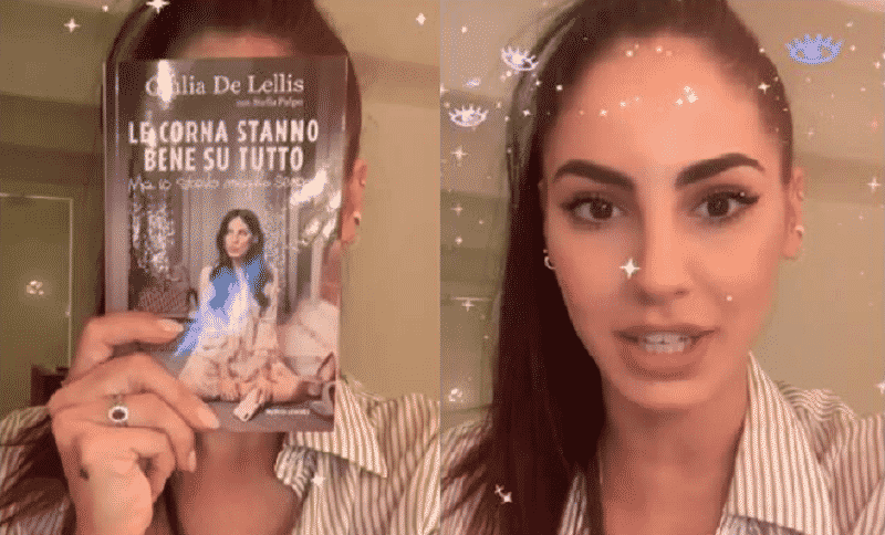 “Giulia De Lellis, ex fidanzata di Andrea Damante, presenta la sua autobiografia”