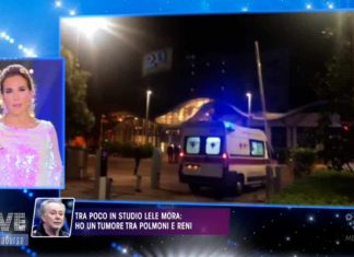 Francesca De Andrè collassa a “Live-Non è la D’Urso” e viene portata d’urgenza in ospedale