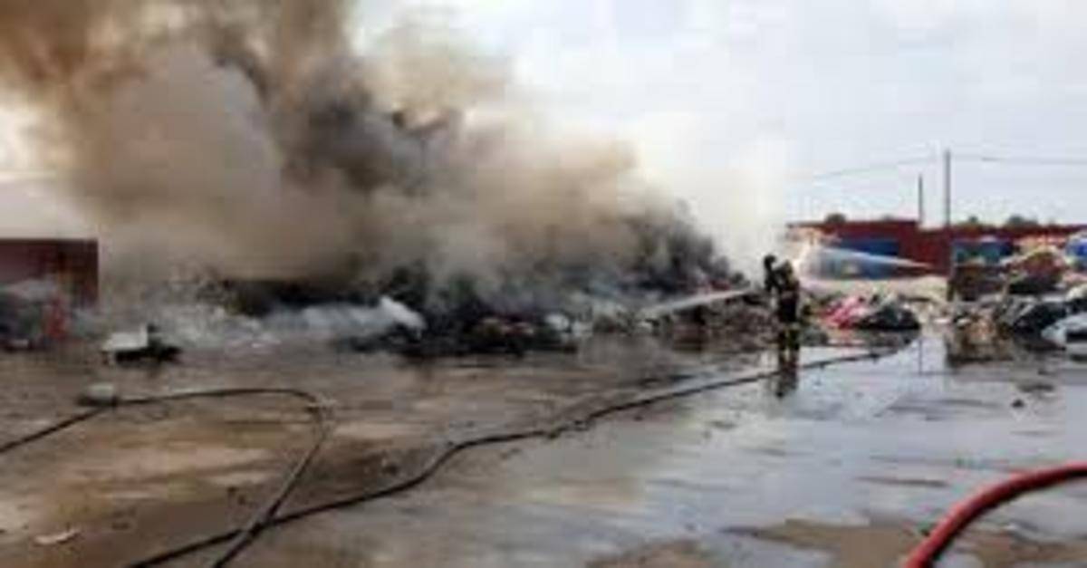 Sarno, alcuni residenti evacuati a seguito di un incendio