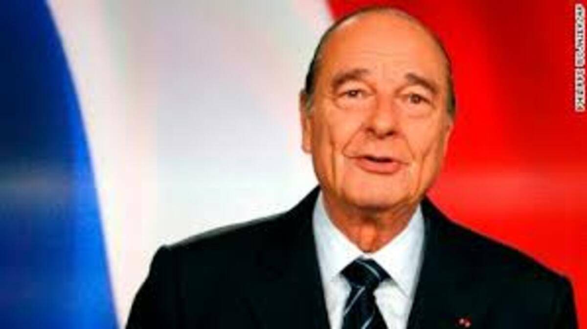 Lutto nel mondo della politica, morto Chirac ex presidente francese Chirac ex politico