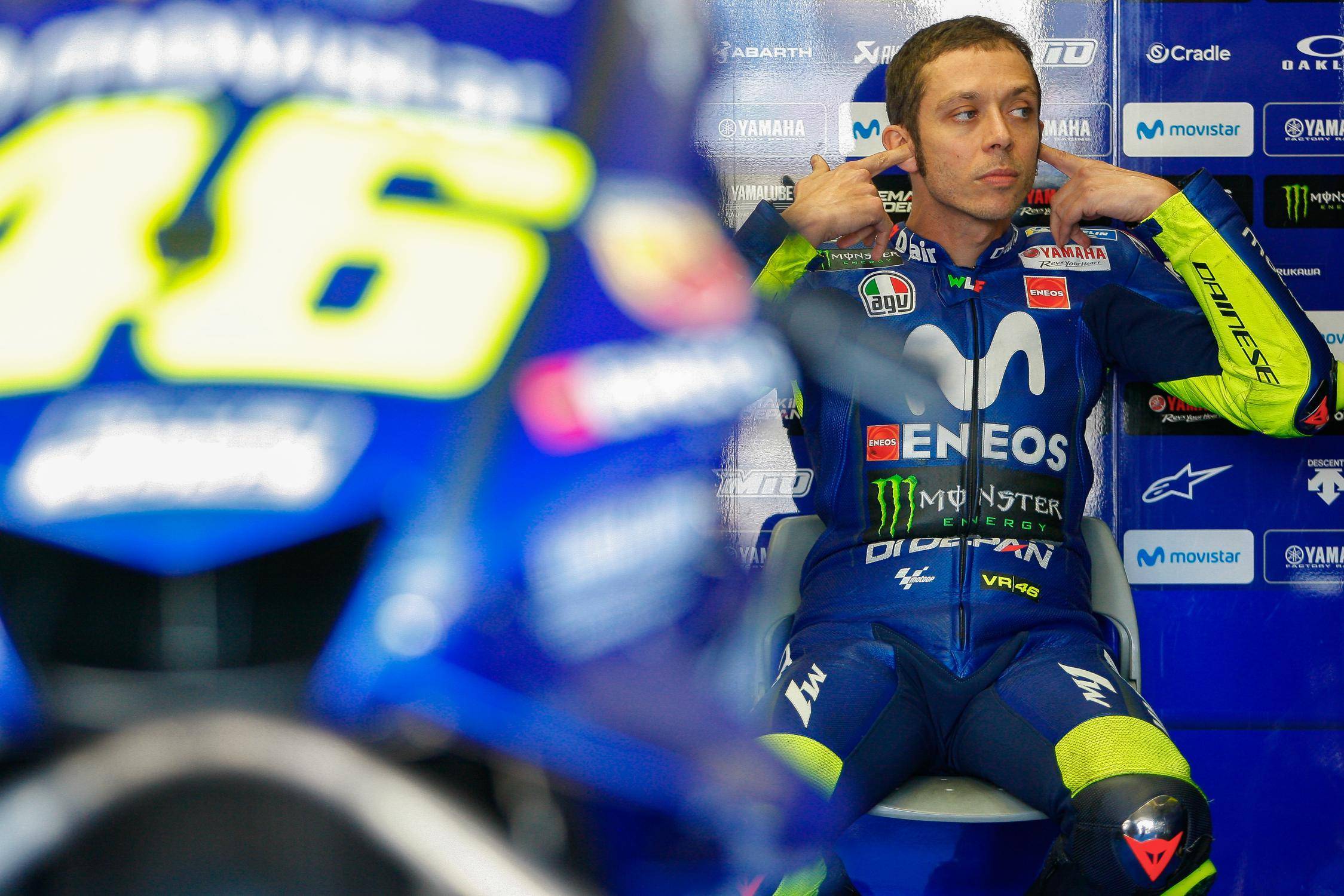 Rossi e dovizioso verso aragon